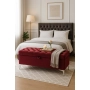 Kufer Pikowany CHESTERFIELD Bordo  / Model  Q-1 Rozmiary od 50 cm do 200 cm